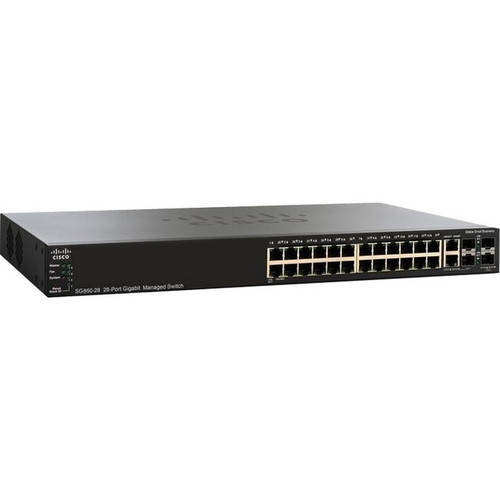 Cisco SG350-28 28-Port Gigabit Managed Switch