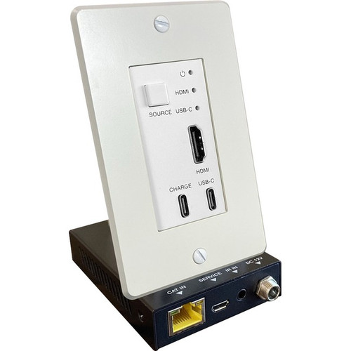 Comprehensive Pro AV/IT Integrator Series™ HDMI & USB-C 4K60Hz Wall Plate Extender Kit up to 164ft