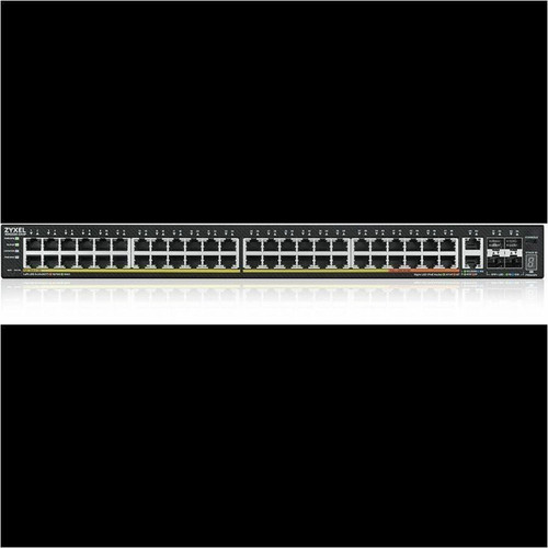 ZYXEL 48-port GbE L3 Access PoE+ Switch with 6 10G Uplink (600 W)