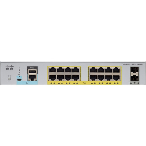 Cisco WS-C2960L-16PS-LL Catalyst WS-C2960L-16PS-LL Ethernet Switch