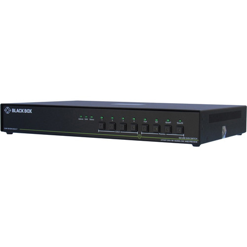 Black Box Secure KVM Switch, NIAP 3.0, DVI-I Multiviewer