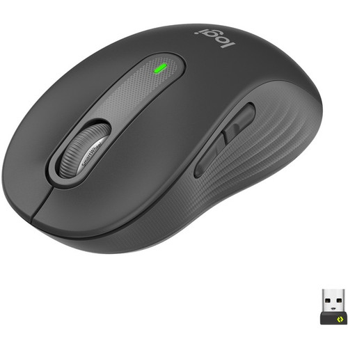 Logitech Signature M650 Mouse, Graphite - Wireless
