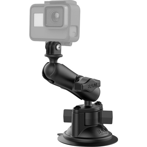 RAM Mounts Twist-Lock Surface Mount for Action Camera
