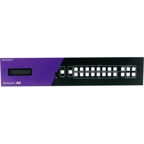 SmartAVI 4K-Ready 8x8 HDMI Matrix with CAT5/6/7 HDBaseT