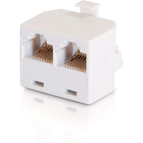 C2G 01938 RJ45 8-pin Modular T-Adapter