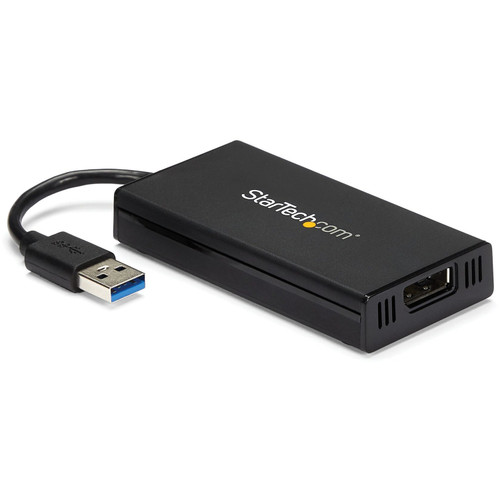 StarTech USB32DP4K USB 3.0 to 4K DisplayPort External Multi Monitor Video Graphics Adapter - DisplayLink Certified - Ultra HD 4K