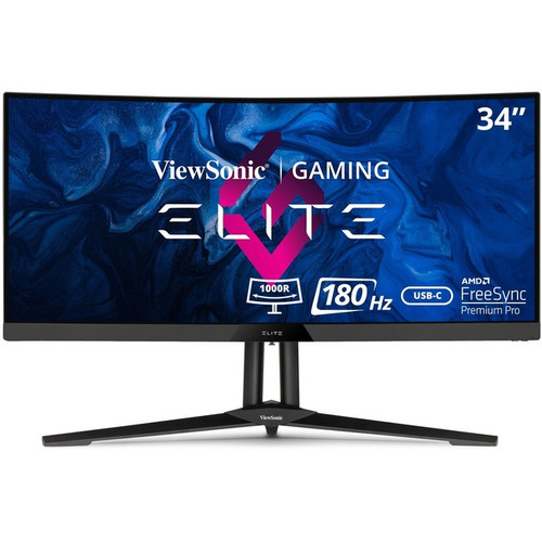 ViewSonic ELITE XG340C-2K Ultra-Wide QHD Curved Gaming Monitor  - 34"