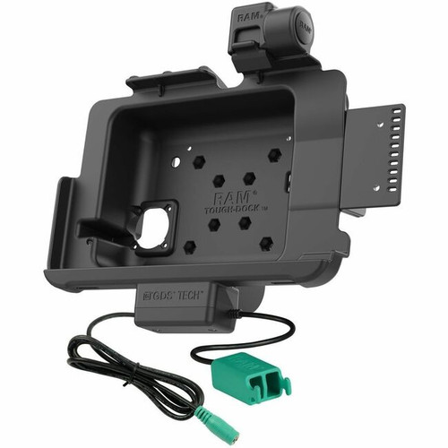 RAM Mounts Tough-Dock Power + Dual USB with Latch for Zebra ET4x 10" Tablet