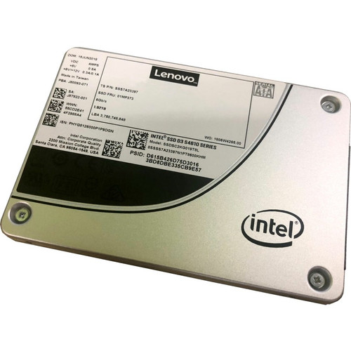 Lenovo 4XB7A13961 D3-S4610 480 GB Solid State Drive - 3.5" Internal - SATA (SATA/600) - Mixed Use