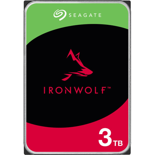 Seagate ST3000VN006-25PK IronWolf ST3000VN006 3 TB Hard Drive - 3.5" Internal - SATA (SATA/600) - Conventional Magnetic Recording (CMR) Method