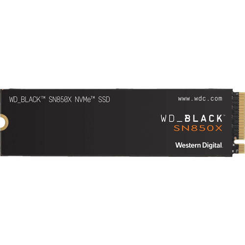 WD WDS100T2X0E Black SN850X 1 TB Solid State Drive - M.2 2280 Internal - PCI Express NVMe (PCI Express NVMe x4)