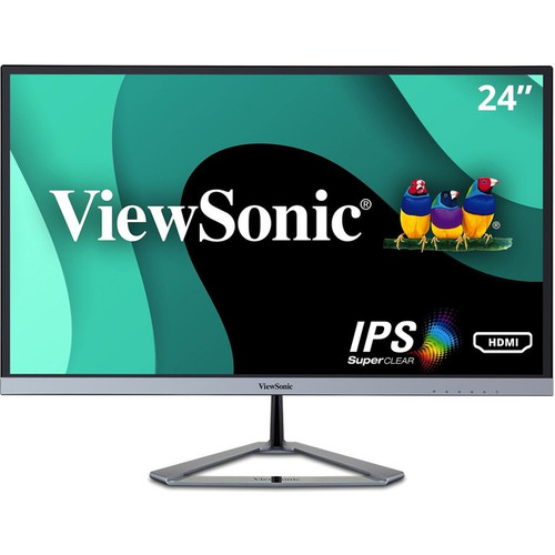 ViewSonic VX2476-SMHD HD Widescreen IPS Monitor with Ultra-Thin Bezels - 24"