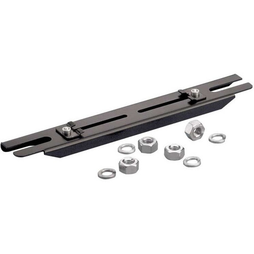 Panduit FR6TB38 QuikLock Mounting Bracket for Cable Routing System - Black