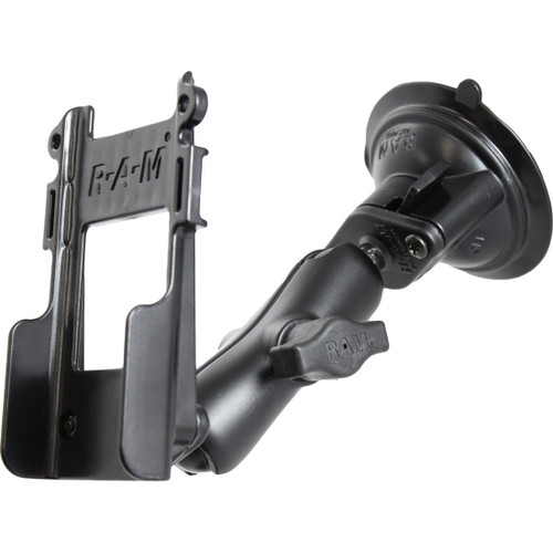 RAM Mounts RAM-B-166-BC1 Twist-Lock Vehicle Mount for Suction Cup