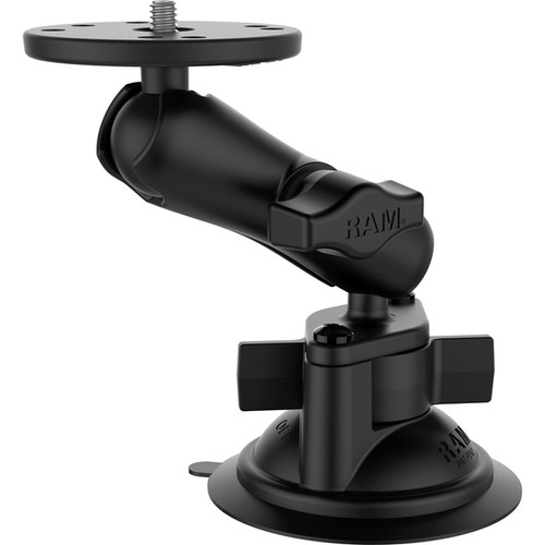 RAM Mounts RAM-B-166-202AU Twist-Lock Vehicle Mount for Suction Cup - Camera