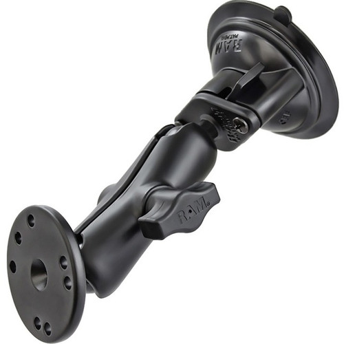 RAM Mounts RAM-B-166-202 Twist-Lock Vehicle Mount for Suction Cup