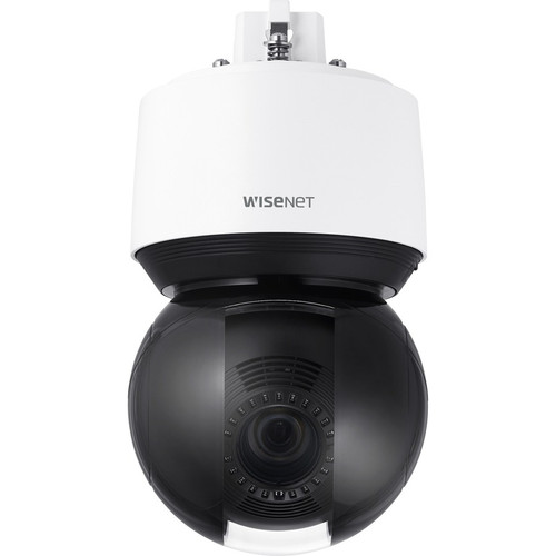 Wisenet XNP-6400R 2 Megapixel Indoor/Outdoor HD Network Camera - Color - Dome - Signal White, Jet Black