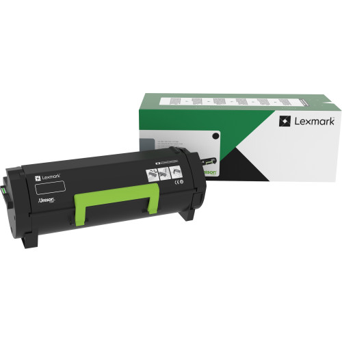 Lexmark 50F0H0G Unison Original High Yield Laser Toner Cartridge - Black - 1 Each