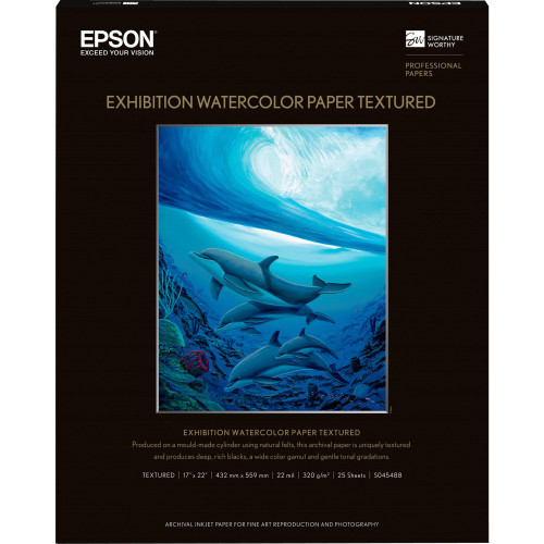 Epson Exhibition Watercolor Paper Textured