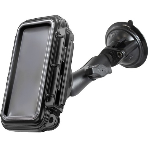 RAM Mounts AQUA BOX Vehicle Mount for Phone Mount, Suction Cup