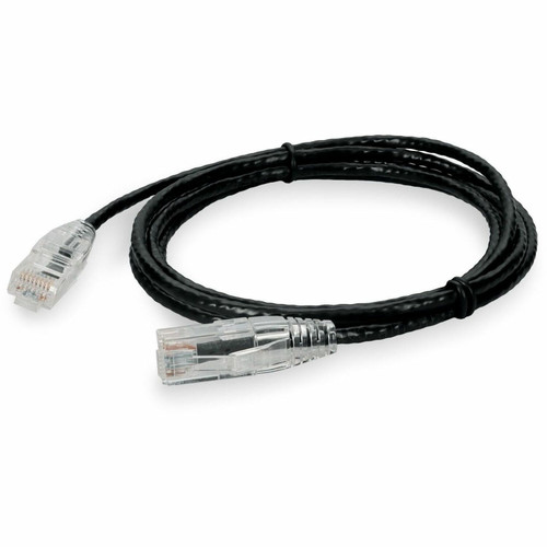 AddOn ADD-9FSLCAT6-BK  Cat.6 Patch Network Cable