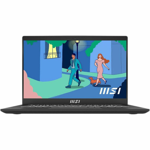 MSI Modern 14 C12M Modern 14 C12MO-1254US 14" Notebook - Full HD - Intel Core i3 12th Gen i3-1215U - 8 GB - 512 GB SSD - Core Black