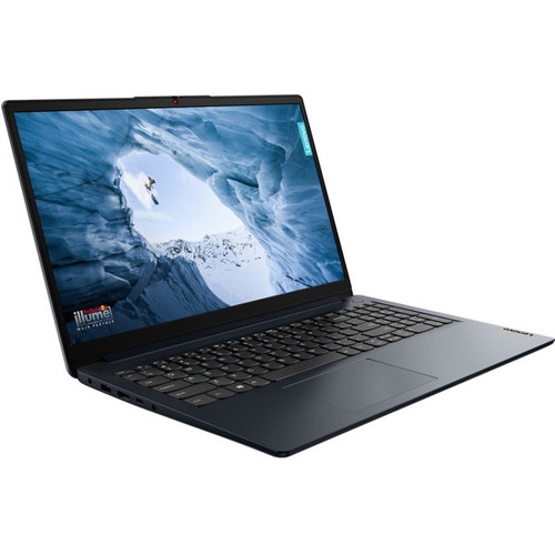 Lenovo IdeaPad 1 15IJL7 82LX0050US 15.6" Notebook - Full HD - 1920 x 1080 - Intel Pentium Silver N6000 Quad-core (4 Core) 1.10 GHz - 4 GB Total RAM - 4 GB On-board Memory - 128 GB Flash Memory - Abyss Blue