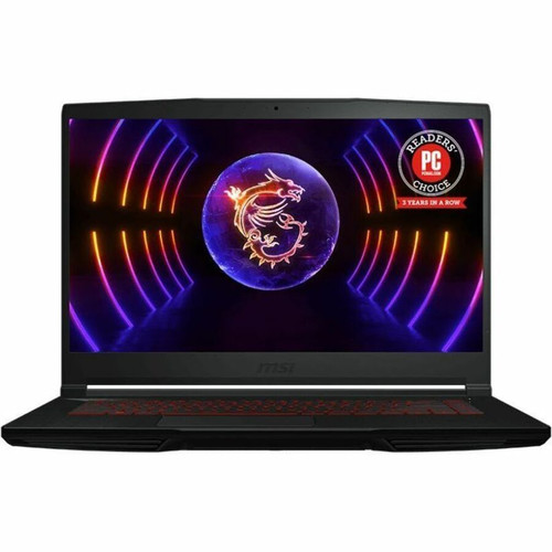 MSI Thin GF63 12U THIN GF63 12UCX-814US 15.6" Gaming Notebook - Full HD - Intel Core i5 12th Gen i5-12450H - 8 GB - 512 GB SSD - Black