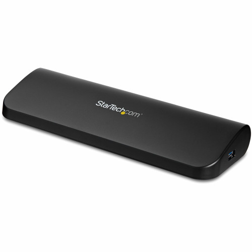 StarTech USB3SDOCKHDV USB 3.0 Docking Station - Compatible with Windows / macOS - Supports Dual Displays - HDMI and DVI - DVI to VGA Adapter Included
