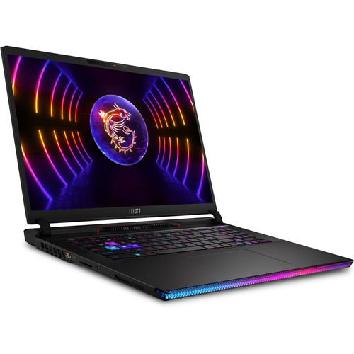 MSI Raider GE78 HX Raider GE78HX 14VHG-601US 17" Gaming Notebook - QHD+ - 2560 x 1600 - Intel Core i9 14th Gen i9-14900HX 1.60 GHz - 64 GB Total RAM - 2 TB SSD - Black