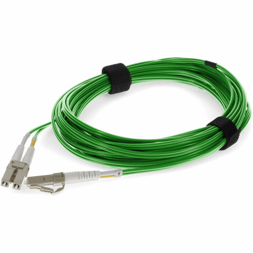 AddOn ADD-LC-LC-2-5M5OM4-GN-TAA Fiber Optic Duplex Patch Network Cable
