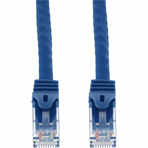 AddOn 35ft Blue CAT 6A PVC Ethernet Cable Snagless Easy Boot RJ-45 M/M