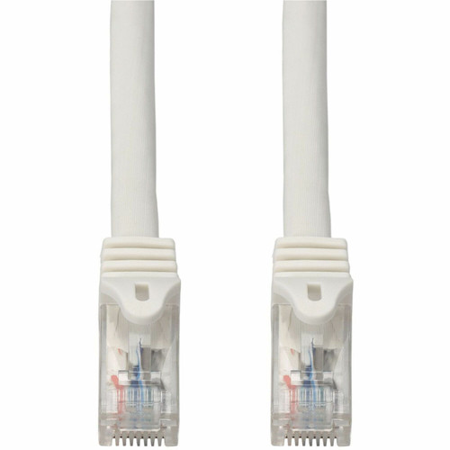 AddOn 4ft White CAT 6 PVC Ethernet Cable Snagless Easy Boot RJ-45 M/M