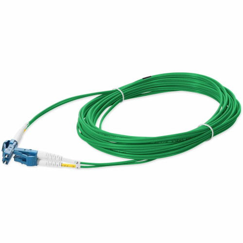 AddOn ADD-LC-LC-10M9SMF-GN-TAA Fiber Optic Duplex Patch Network Cable