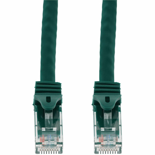 AddOn 25ft Green CAT 6 PVC Ethernet Cable Snagless Easy Boot RJ-45 M/M