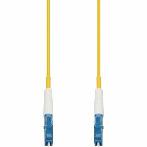 AddOn 15m LC to LC Yellow OS2 Simplex OFNR (Riser-Rated) TAA SMF Fiber Patch Cable