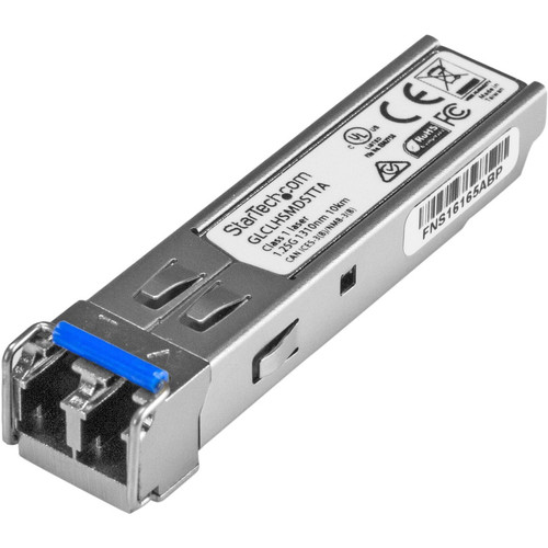 StarTech GLCLHSMDSTTA .com GLC-LH-SMD Compatible SFP Module - 1000BASE-LX/LH - 1GE Gigabit Ethernet 1GbE Single Mode Fiber SMF Optic Transceiver