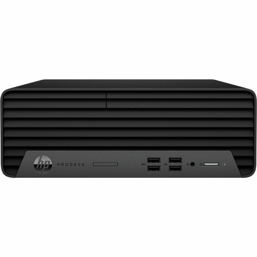 HP Business Desktop ProDesk 400 G7 Desktop Computer - Intel Core i5 10th Gen i5-10500 Hexa-core (6 Core) 3.10 GHz - 8 GB RAM DDR4 SDRAM - 256 GB M.2 PCI Express NVMe SSD - Small Form Factor - Black