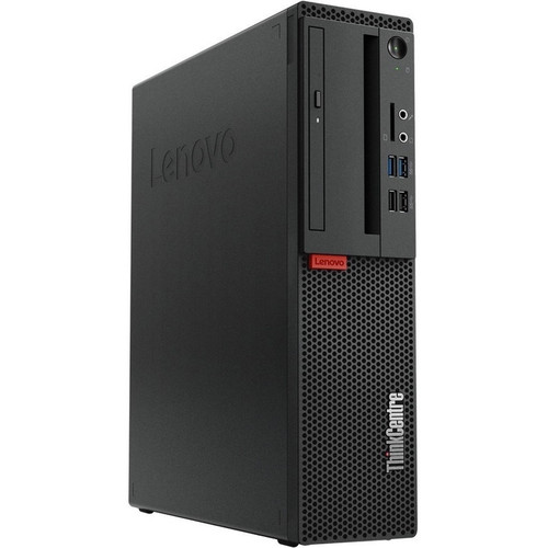 Lenovo ThinkCentre M725s 10VT001CUS Desktop Computer - AMD Ryzen 7 PRO 2700 3.20 GHz - 8 GB RAM DDR4 SDRAM - 1 TB HDD - Small Form Factor - Black