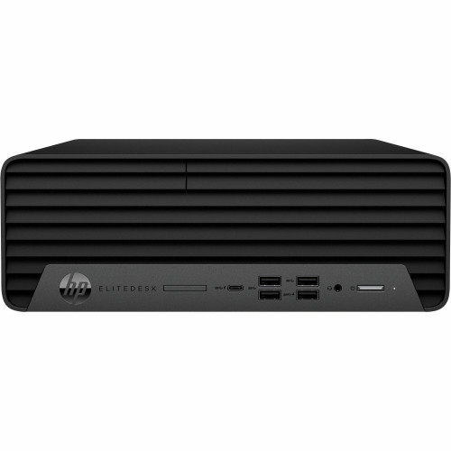 HP EliteDesk 805 G8 Desktop Computer - AMD Ryzen 7 PRO 5750G Octa-core (8 Core) 3.80 GHz - 32 GB RAM DDR4 SDRAM - 256 GB M.2 PCI Express 3.0 SSD - Small Form Factor - Black - Refurbished