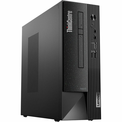 Lenovo ThinkCentre neo 50s Gen 4 12JF002CUS Desktop Computer - Intel Core i5 13th Gen i5-13400 Deca-core (10 Core) 2.50 GHz - 16 GB RAM DDR4 SDRAM - 256 GB M.2 PCI Express NVMe 4.0 x4 SSD - Small Form Factor - Black