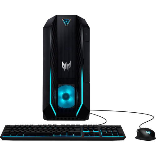 Acer Predator PO3-630 Gaming Desktop Computer - Intel Core i7 11th Gen i7-11700 Octa-core (8 Core) 2.50 GHz - 16 GB RAM DDR4 SDRAM - 1 TB HDD - 512 GB PCI Express SSD