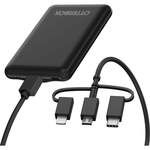OtterBox 78-80638 Mobile Charging Kit Standard 5,000 mAH 3-in-1 Cable