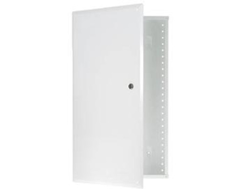 On-Q EN2050 20 inch Hinged Door Cover Metal Enclosure - White