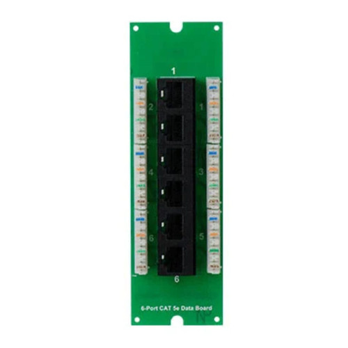 On-Q AC0506 6-Port Cat5e Data Board for MDU enclosure