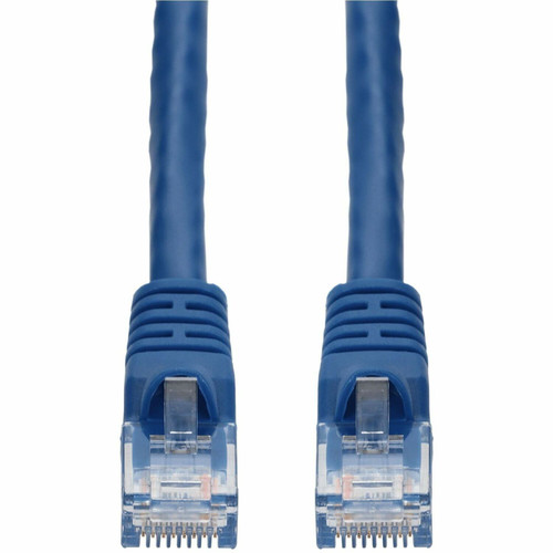 AddOn ADD-75FCAT6P-BE 75ft Blue CAT 6 Plenum-Rated Ethernet Cable Snagless Bubble Boot RJ-45 M/M