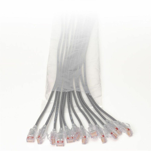 Ortronics EZ Patch Flat Pack Reduced Diameter CAT6 9ft - 24 Pack - Grey Ortronics EZ Patch Flat Pack Reduced Diameter CAT6 9ft - 24 Pack - Grey