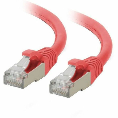C2G C2G07370  20ft (6.1m) Cat6a Snagless Shielded (STP) Ethernet Network Patch Cable - Red