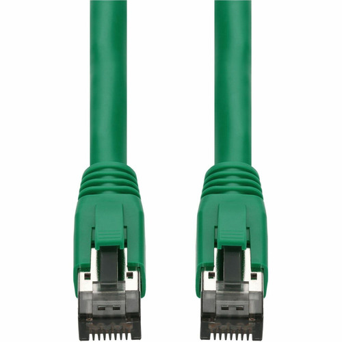AddOn ADD-15FCAT8-GN 15ft Green CAT 8 Shielded (S/FTP) PVC Ethernet Cable Snagless Easy Boot RJ-45 M/M