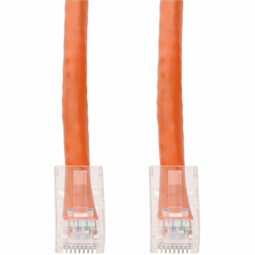 AddOn ADD-6INCAT6NB-OE 6in Orange CAT 6 PVC Ethernet Cable Non-Booted RJ-45 M/M